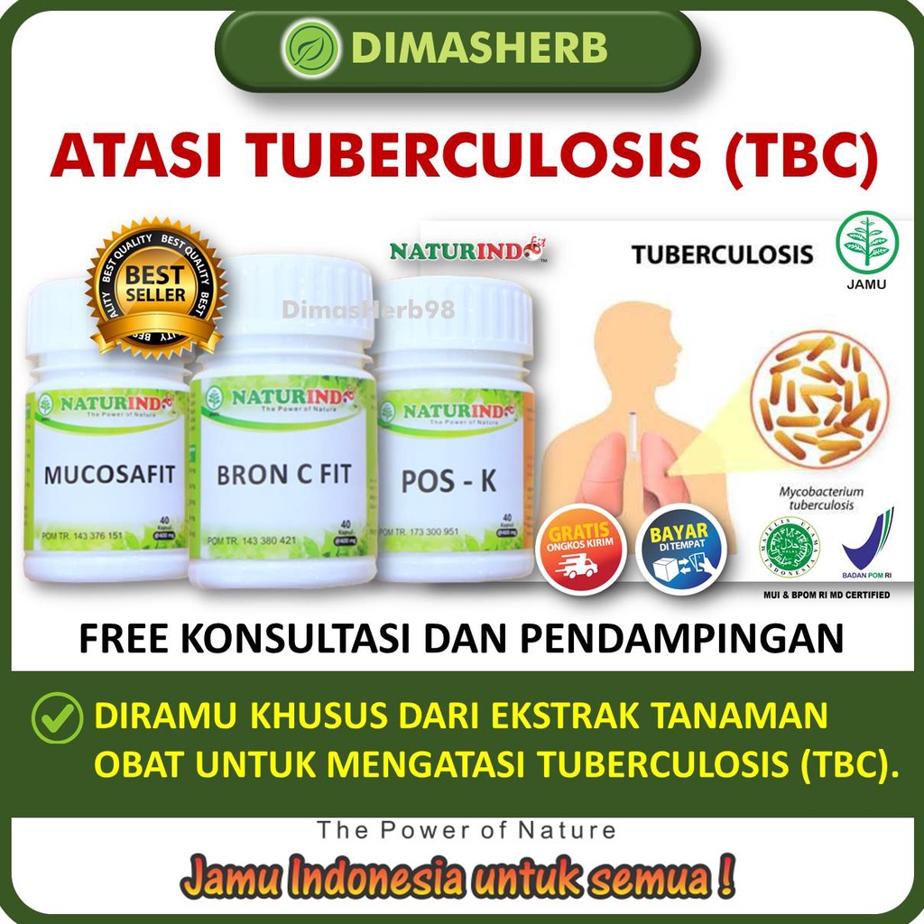 Obat Sesak Nafas Berdahak Batuk Kering Berlendir Alergi Dingin Debu Sinusitis Rhinitis Amandel Menaun Obat Asma Obat TBC Bronkitis Obat Jamu Herbal BPOM HALAL MUI Gangguan Pernafasan Alergi Debu Obat Gurah Paru Paru Herbal BRON C FIT NATURINDO YOGYAKARTA-OBAT TBC