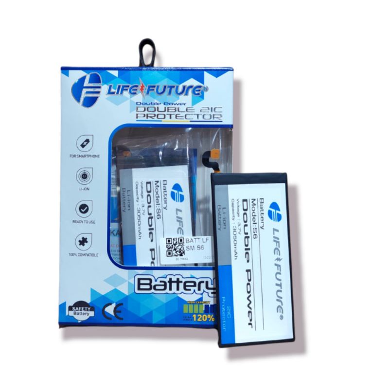 BATRE DOUBLE POWER  LF SAMSUNG S6 / G920