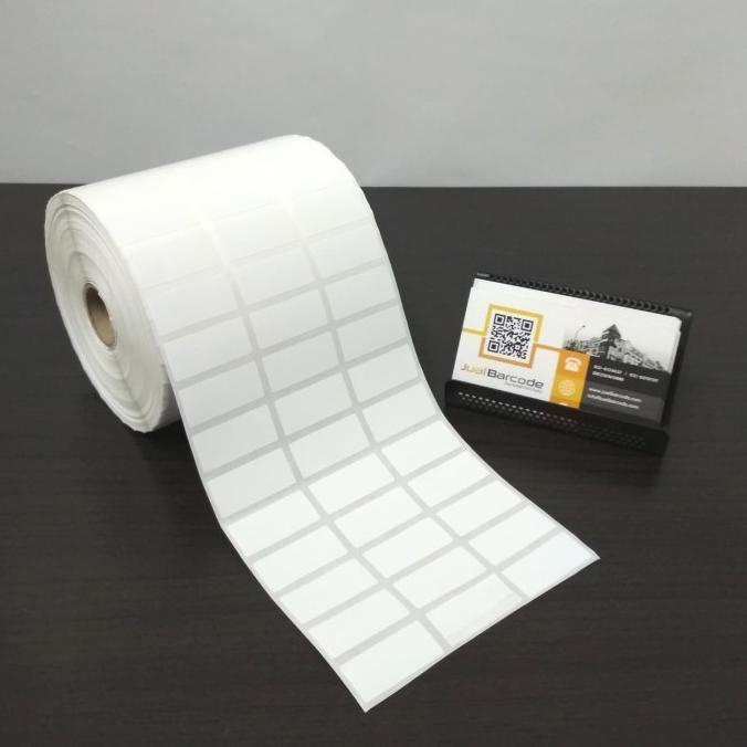 

Kertas Label Sticker Barcode 33 X 15 - 33X15Mm Tahan Panas Anti Air Terlaris