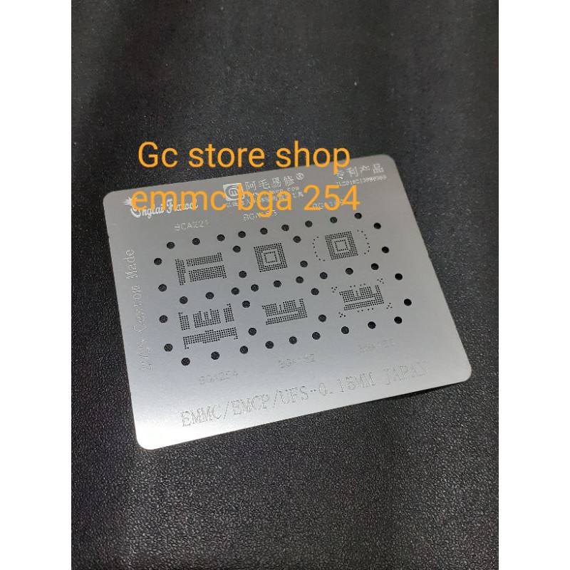 Cetakan tipis plat bga ic emmc universal bahan amaoe