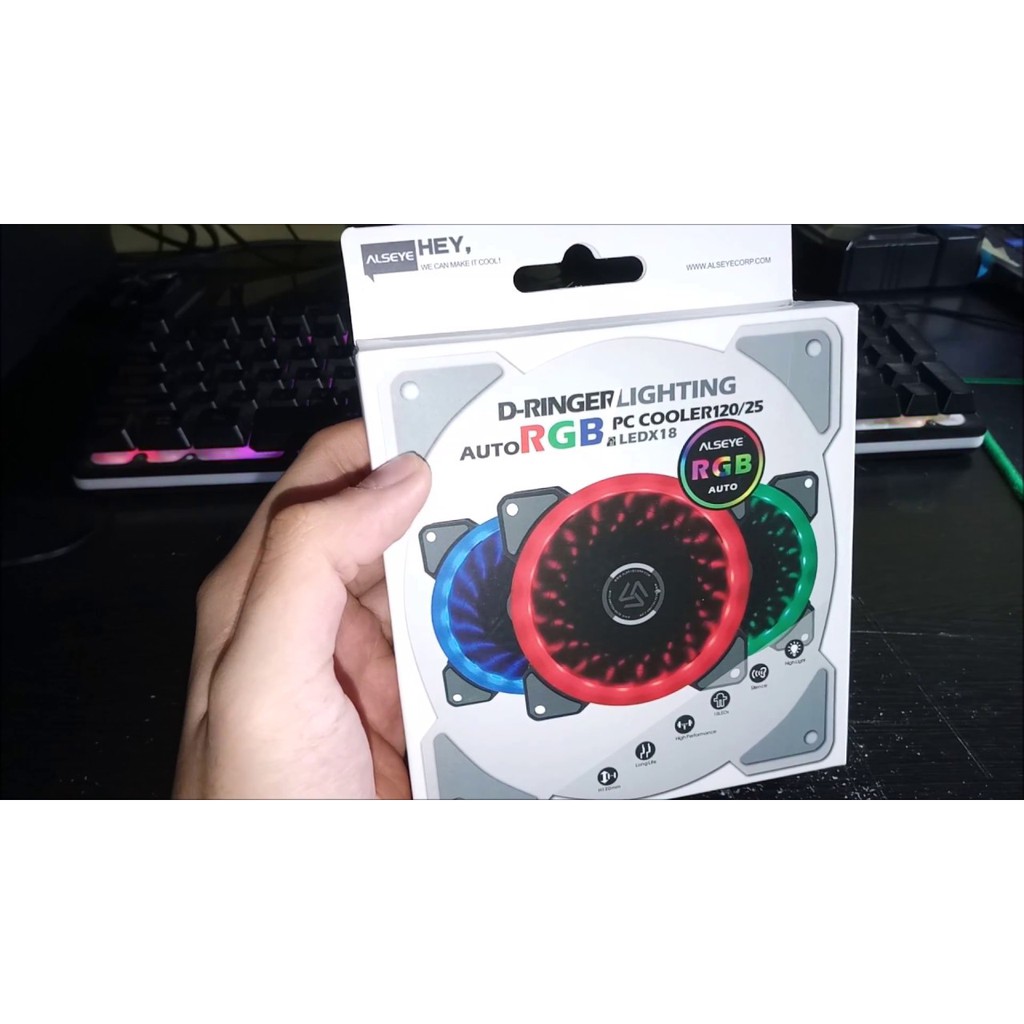 FAN CASING 12CM ALSEYE DRINGER RGB