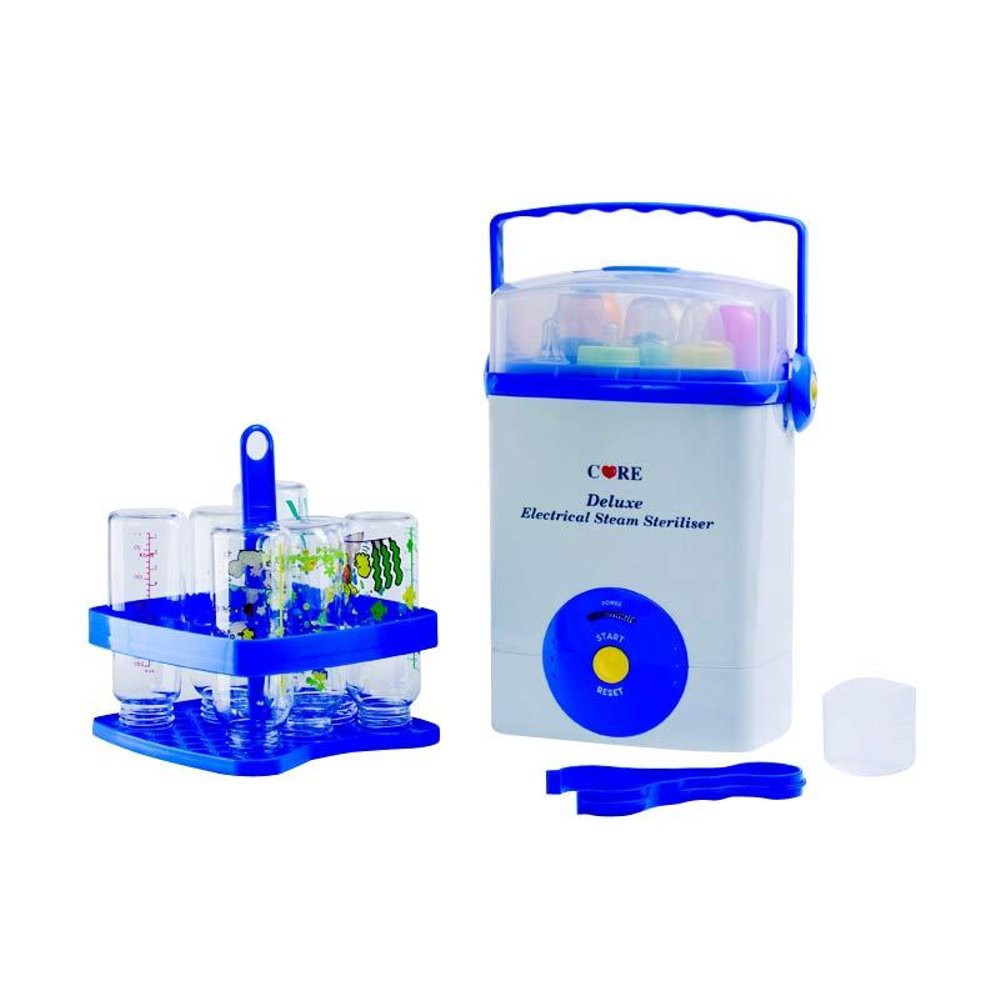 CORE / CARE DELUXE STEAM STERILISER CR8010 - Sterilizer Botol Susu Bayi dan Aksesories