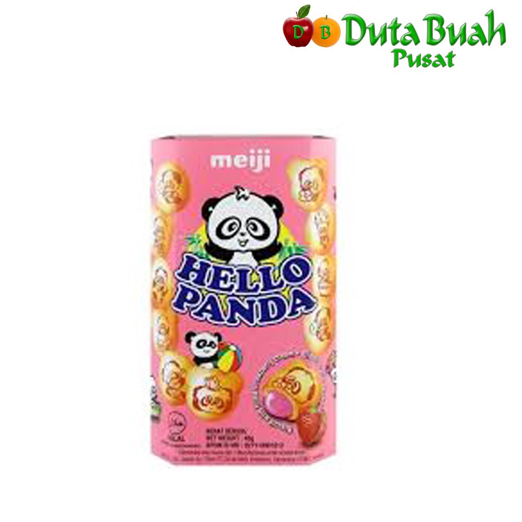 

DUTA BUAH Meiji Hello Panda Strawberry (45g/pcs)