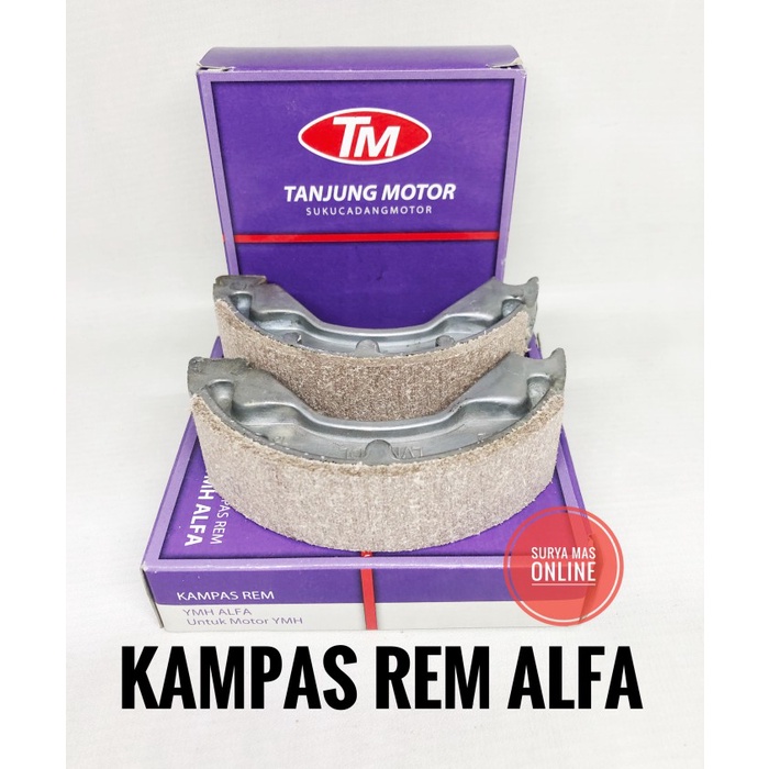 Kampas Rem Alfa merk Tanjung Motor TM