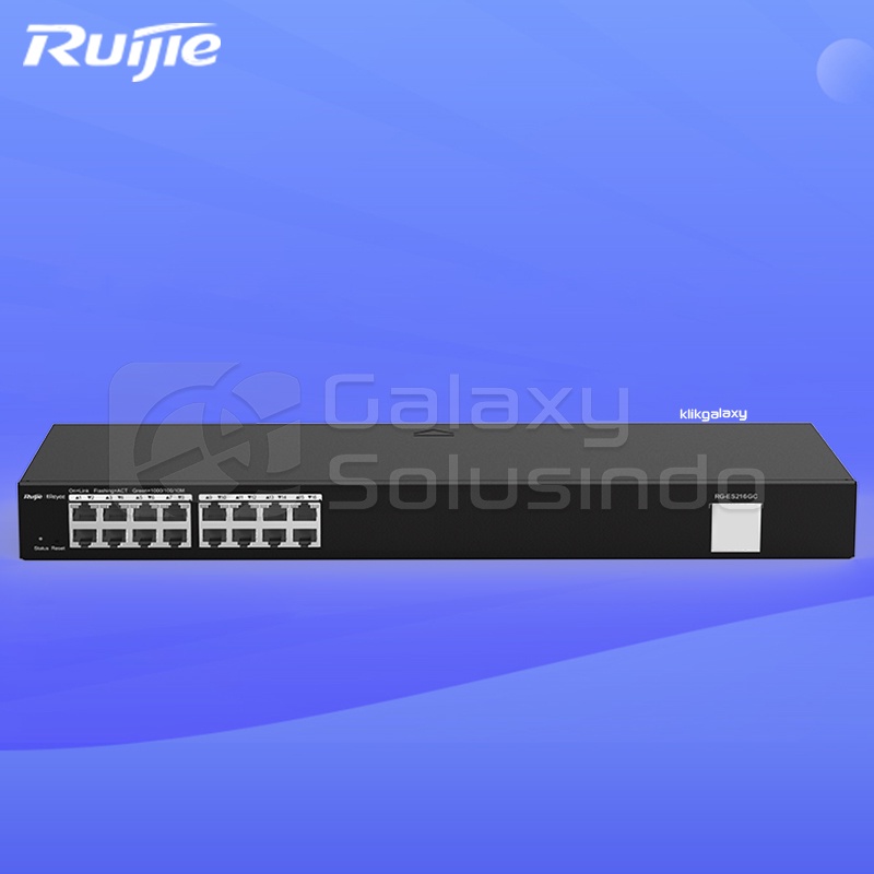 RUIJIE RG-ES216GC Cloud Managed L2 Non-PoE Switches for IP Surveillance