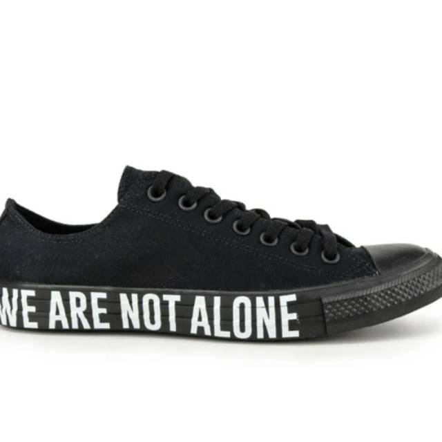 CONVERSE CT AS WE ARE NOT ALONE OX MONOBLACK