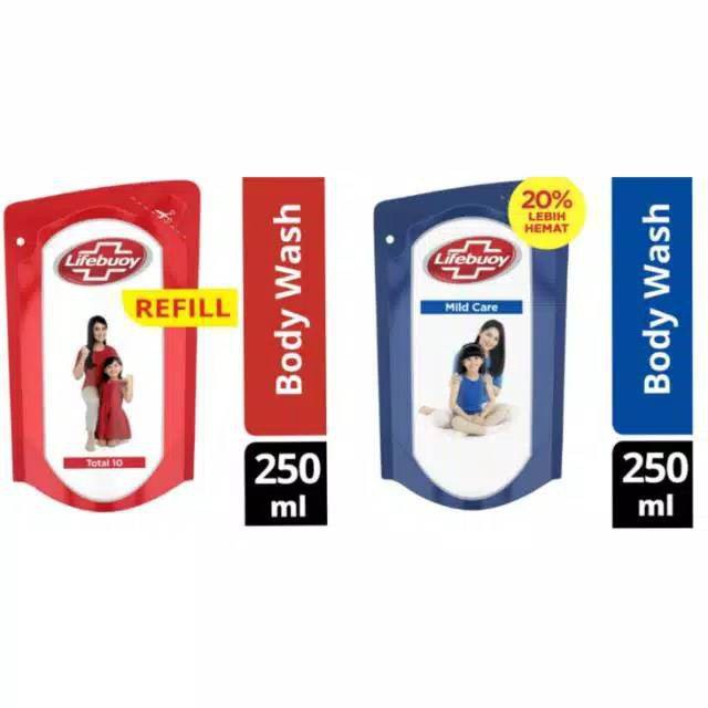 Sabun lifebuoy cair refill kemasaan 250ml