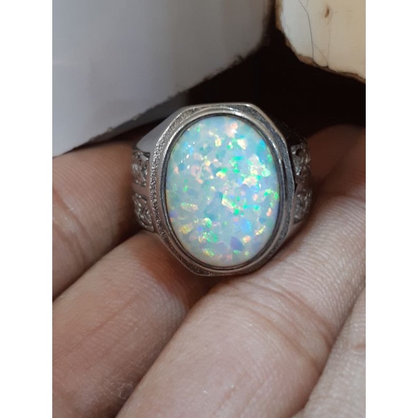 Batu cincin kalimaya milky Australia