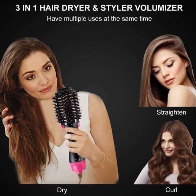 STYLER X sisir catok blower dalam satu genggaman hair blow dryer