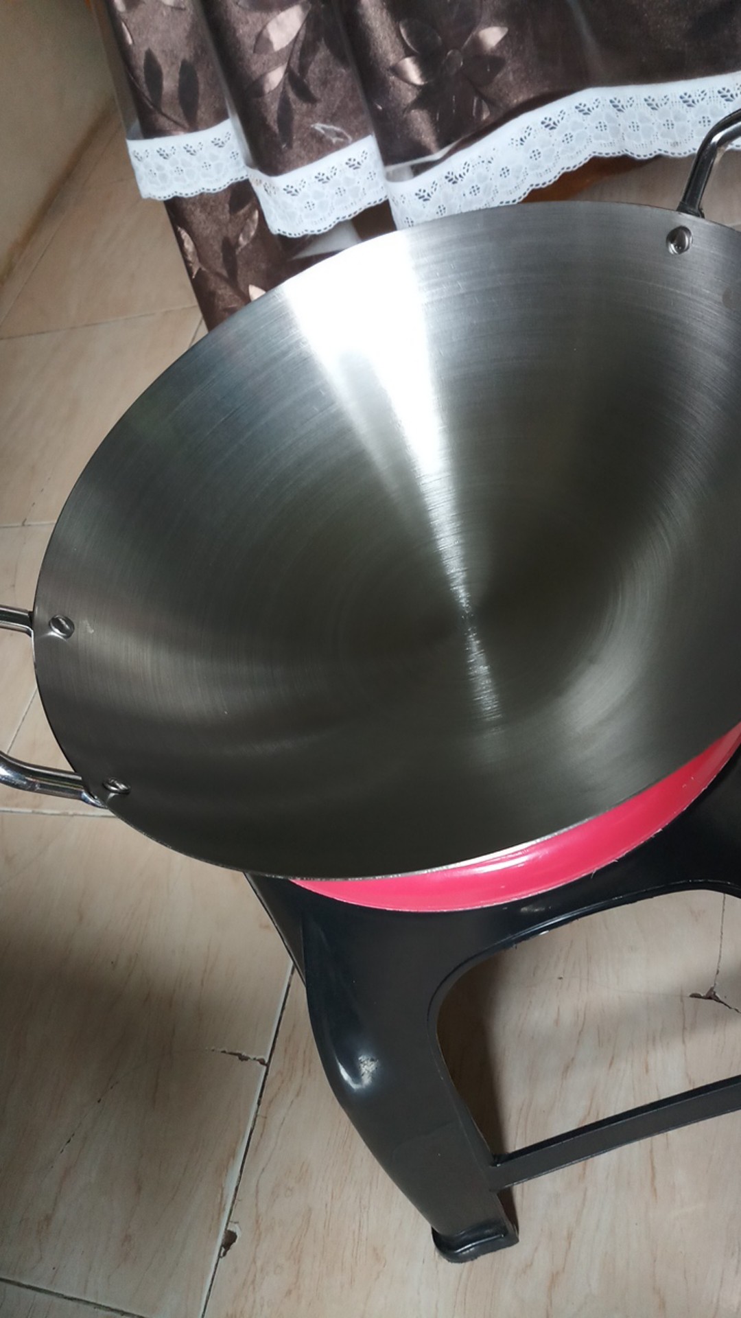 Calypso Kuali Wajan Stainless Steel Uk.34cm