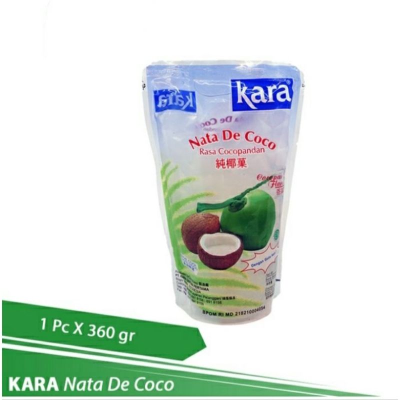 

kara nata de coco cocopandan 360 gr natadekoko sari kelapa kara 360 gram