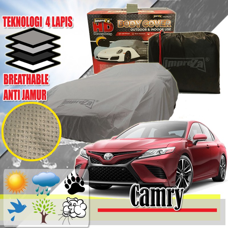 Cover Mobil Outdoor Toyota Camry IMPREZA HD - PREMIUM 4 LAPIS