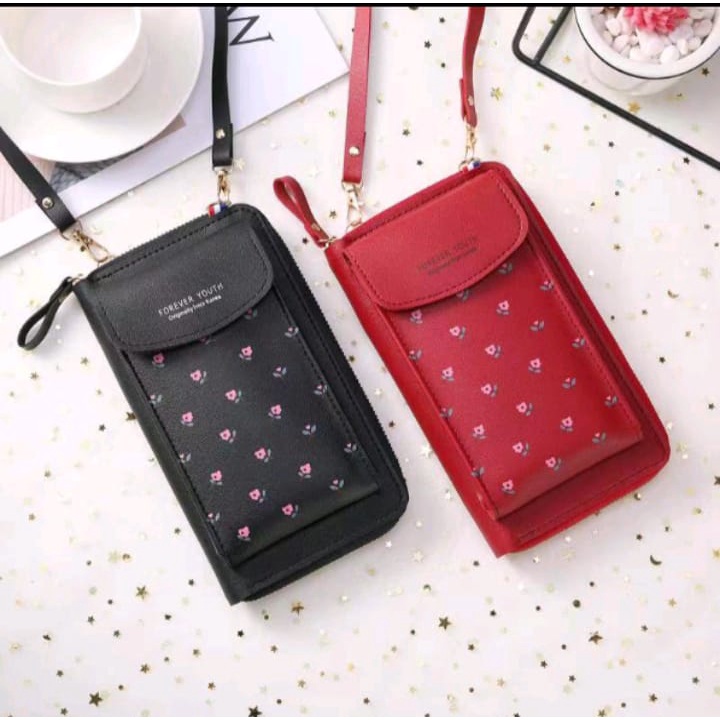 Tas hp wanita tas hpwanita remaja tas selempang tali panjang tas selempang dompet panjang wanita