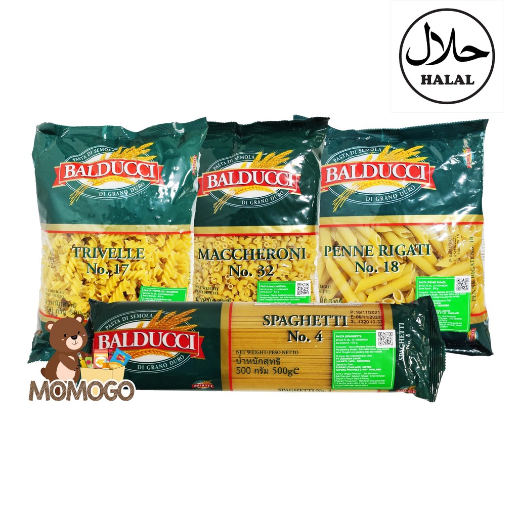 

BALDUCCI PASTA SPAGHETTI/ PENNE/ MACCHERONI/ TRIVELLE 500GR
