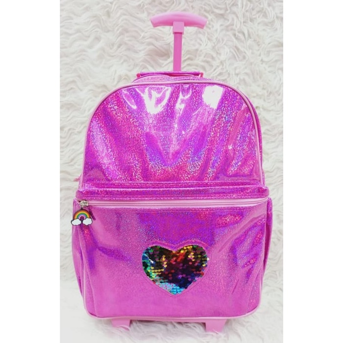 Obral Diskon Tas Anak Sekolah Dorong Troli Trolley Cewe Cowo Anak HN291 Tas Koper Anak Sekolah Sd At