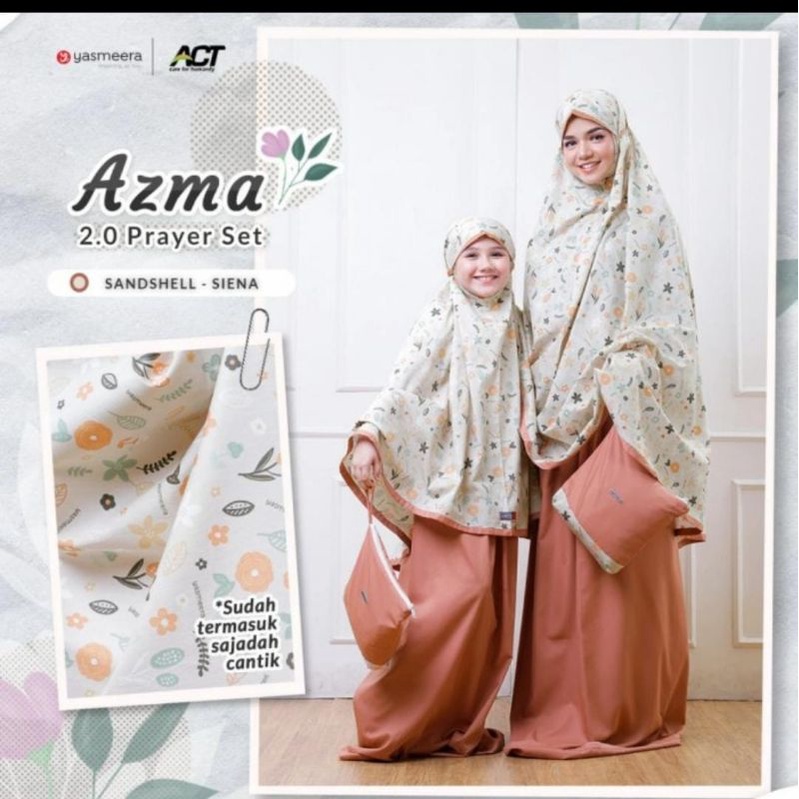 Mukena azma prayer set original by Yasmeera