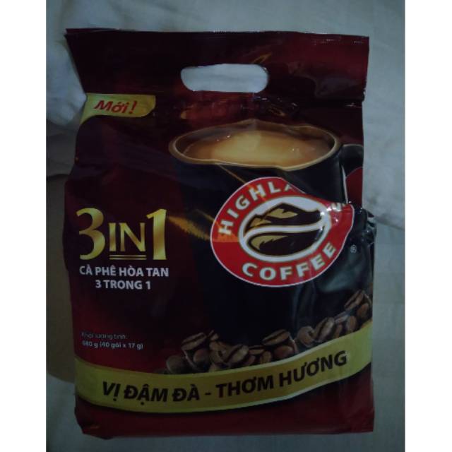 Kopi instan Vietnam - Highland Coffee 3in1