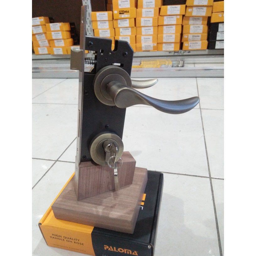 Handle Roses Paloma HRP 566 + Mortise Lock Paloma MSP 1122
