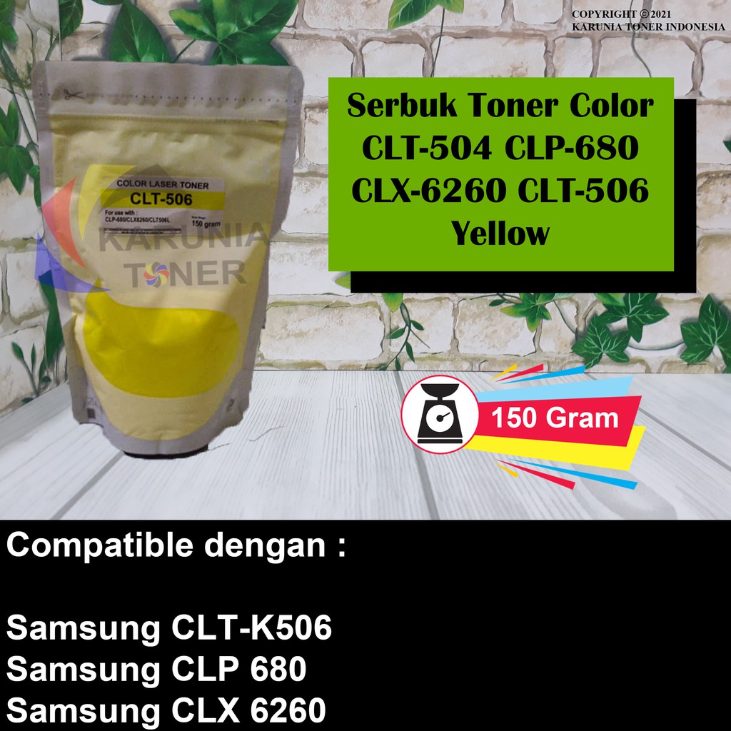 Serbuk Toner Samsung Printer Color CLT BK506L CLT506L CLT-506L CLP680 CLT 506 CLT506 CLP680 CLX6260