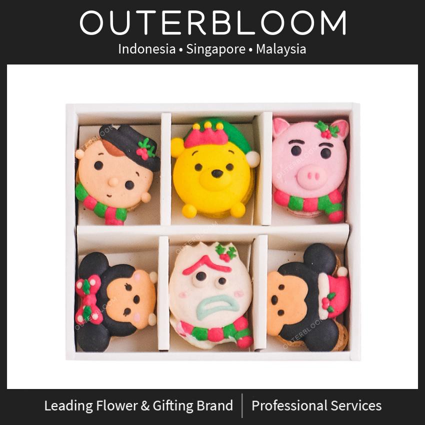 

Kue Natal - Le Sucre Christmas Series Tsum Tsum Box of 6