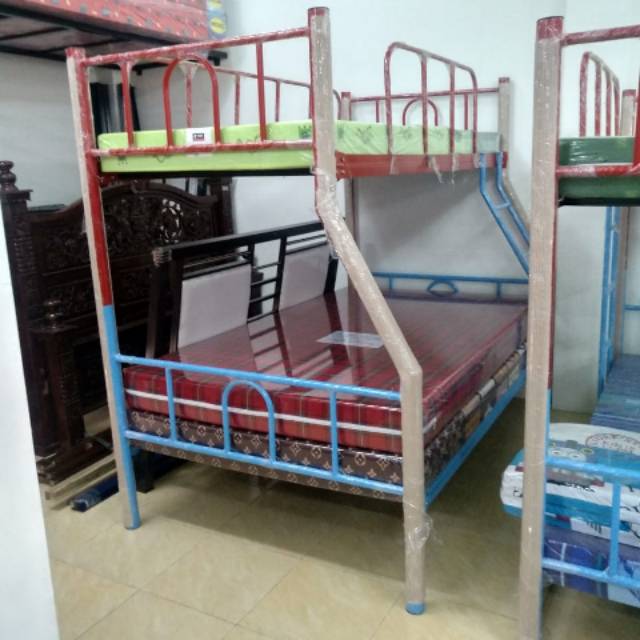 Ranjang Tingkat 3/4  plus kasur Lotus