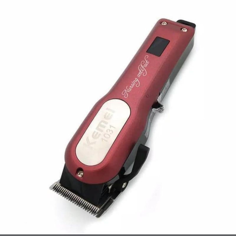 Alat Cukur Rambut Kemei KM-1031 // Cukuran Rambut // Rechargeable Hair Clipper //Profesional Clipper