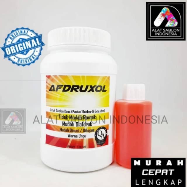 

OBAT AFDRUK AFDRUXOL SABLON BASIS AIR UNGU BERKUALITAS 1KG