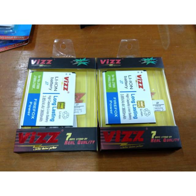 BATRE BATERAI BATTERY DOUBLE POWER VIZZ SAMSUNG J7 2015 J700 GALAXY J7