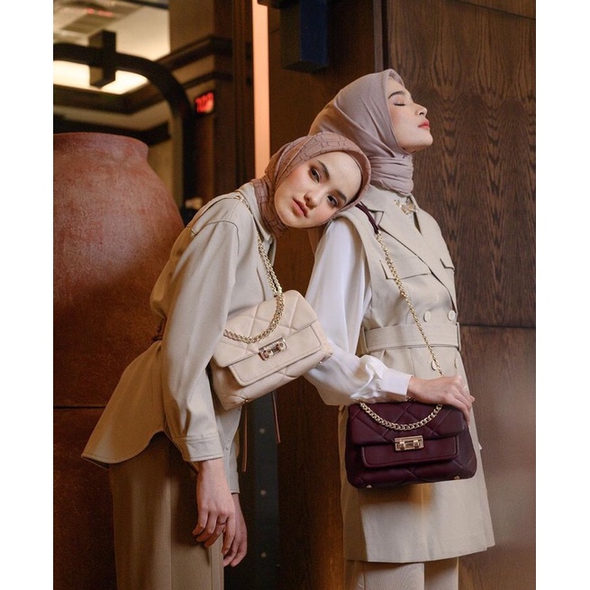 Preloved London Bag Heylocal Maroon