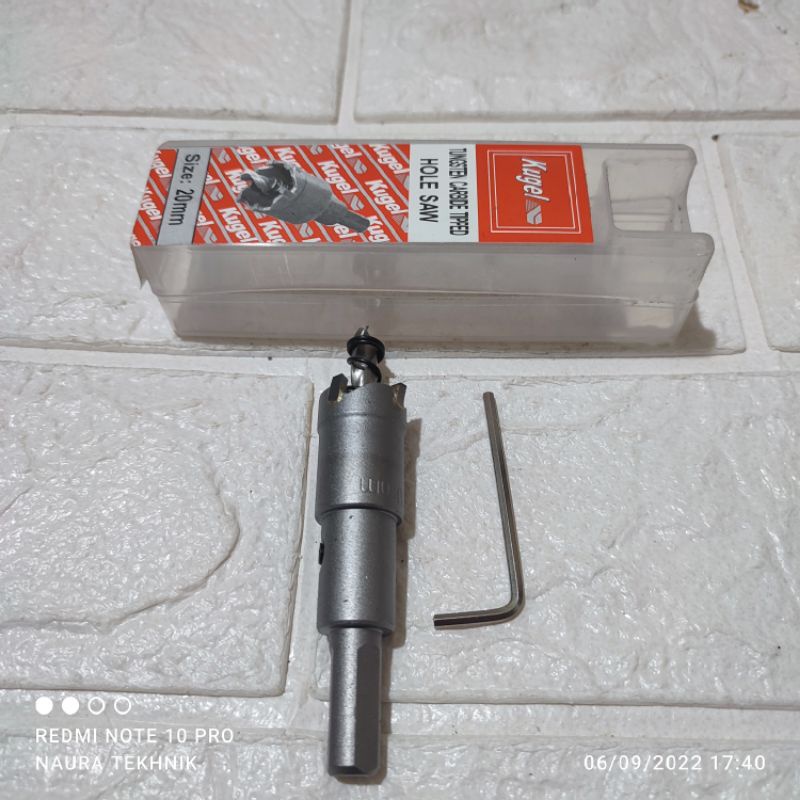 Hole saw TCT 20mm Bor Besi Helo saw pelubang besi hole saw besi keras