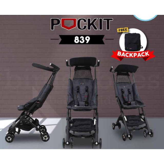 stroller pockit 839