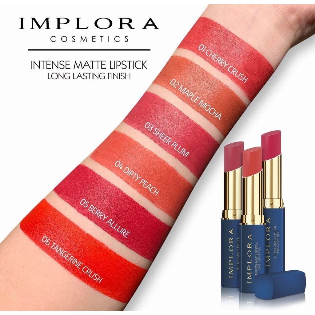 [SALE] Implora Lipstick Lipstik Intense Matte // IMP INTENSE 4.9