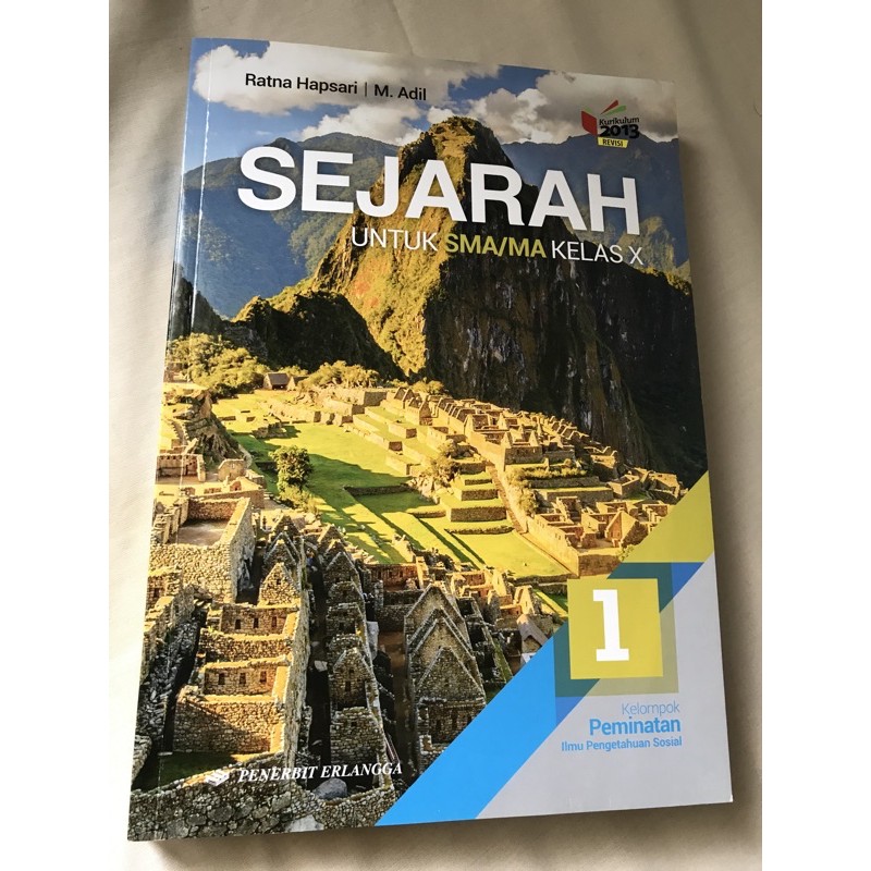 Jual BUKU SEJARAH PEMINATAN PENERBIT ERLANGGA SMA KELAS 10 X | Shopee ...