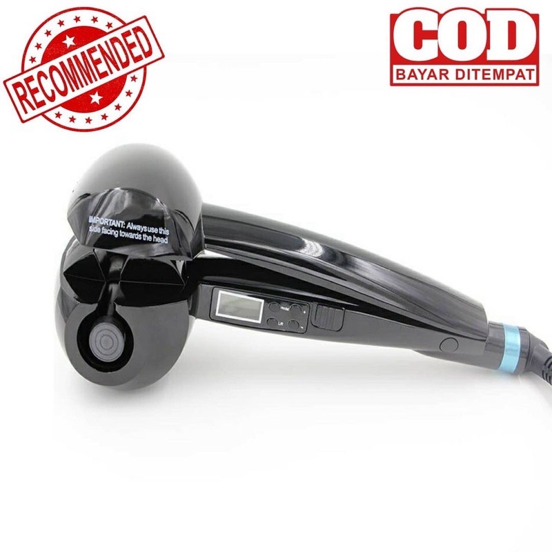Hair Curler Styling Roller Catok Keriting Rambut Otomatis LCD