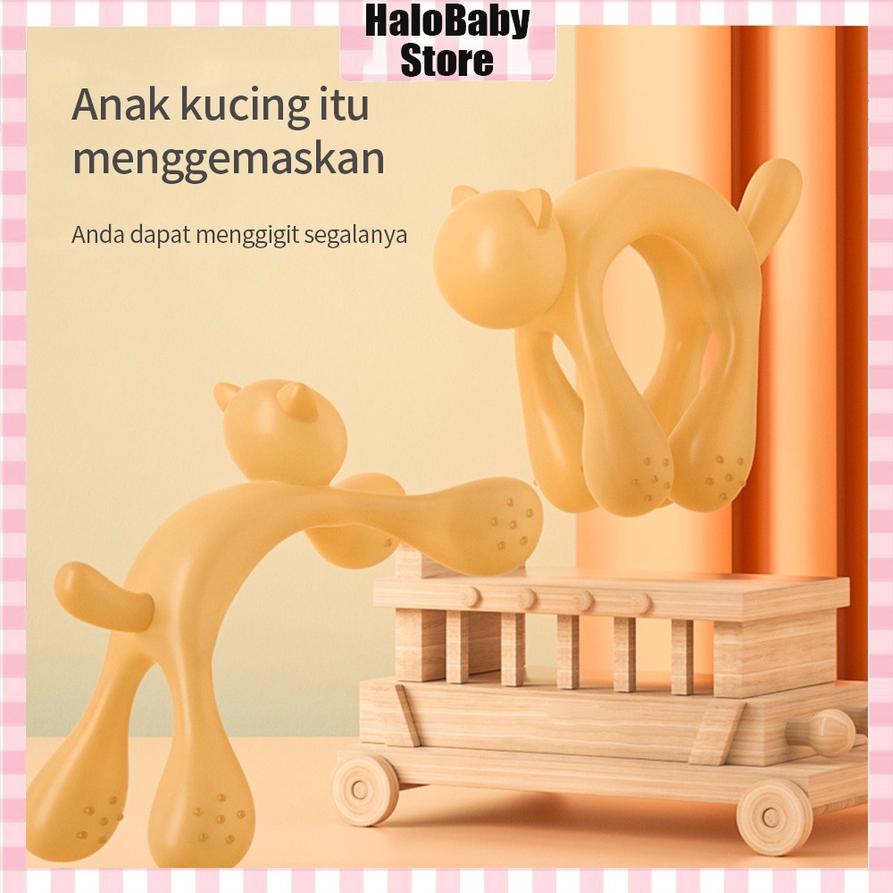 Halobaby Mainan Gigitan Teether Bayi / Teether Bayi Gelang Bpa Free