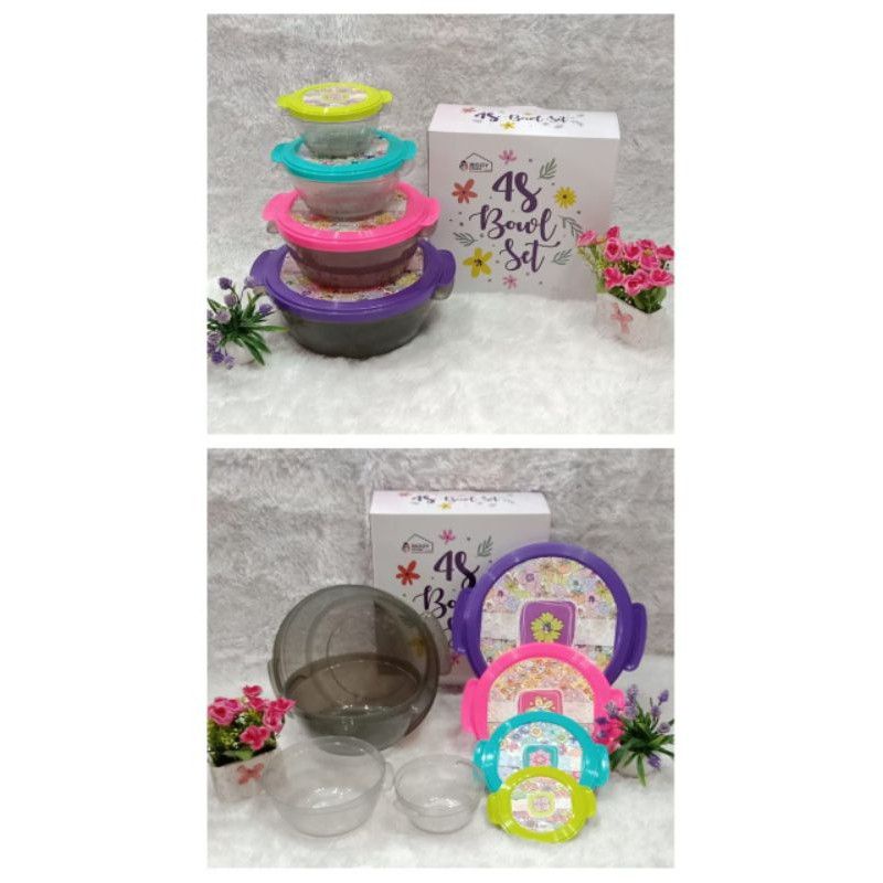 BIGGY HOME 4S Bowl Set / Set Mangkuk Isi 4