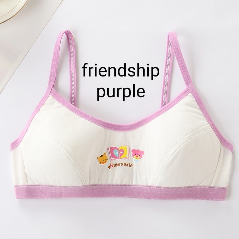 FRIENDSHIP BRA BH PAKAIAN DALAM ANAK SD SMP REMAJA KATUN IMPOR ADEM MINISET ANAK CEWEK