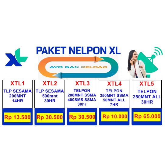 Paket Nelpon Kapan Aja Xl Telkomsel Informa