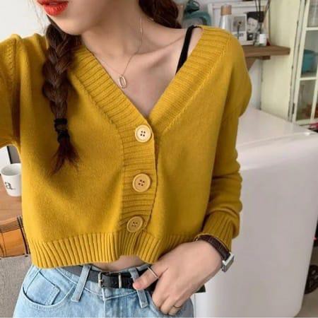 belleza oultet baju rajut Cardigan rajut atasan wanita Lili