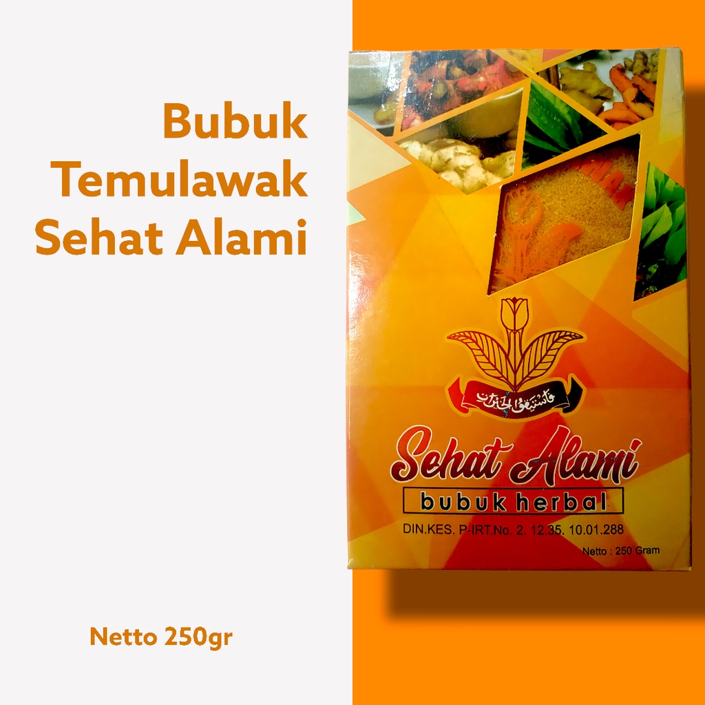 

Bubuk Herbal Temulawak Sehat Alami 250gr