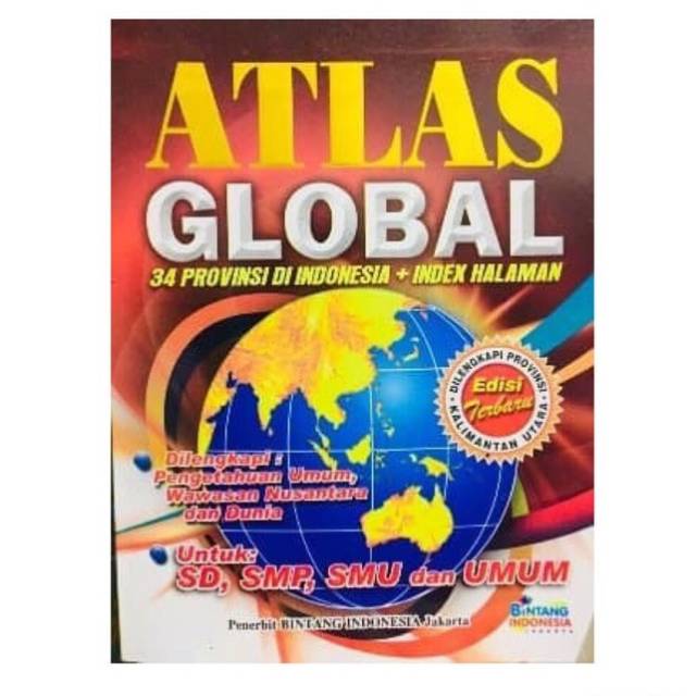 

Buku Atlas Global Edisi Terbaru Ukuran Kecil