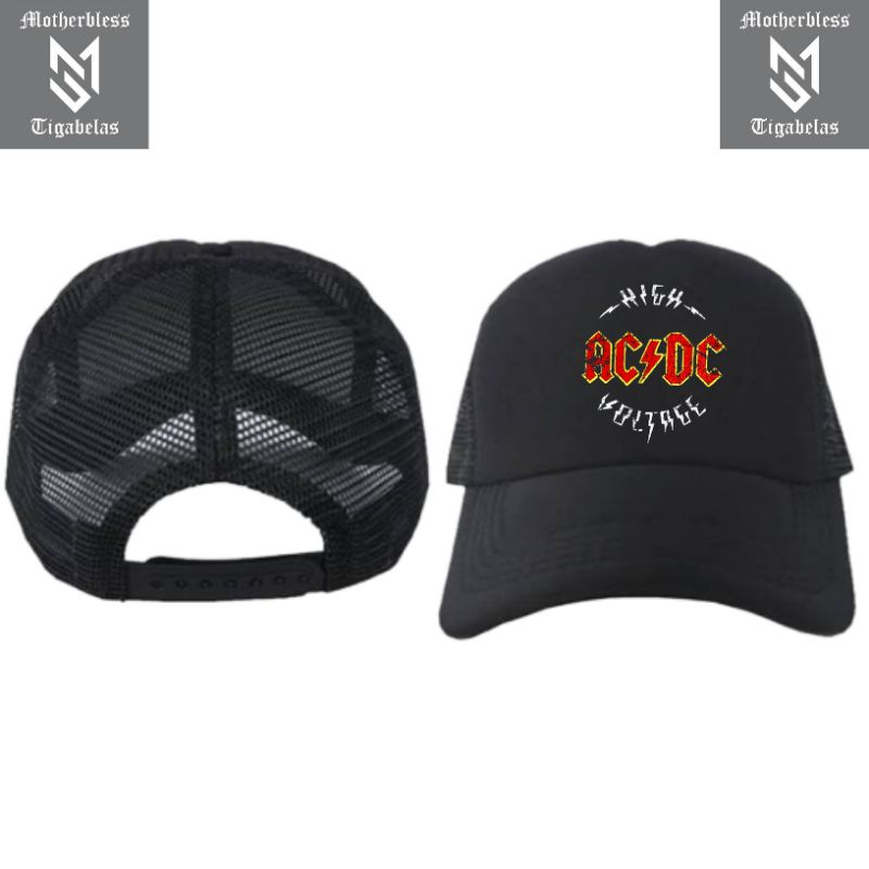Topi Trucker /Topi Band Acdc/Topi Jaring