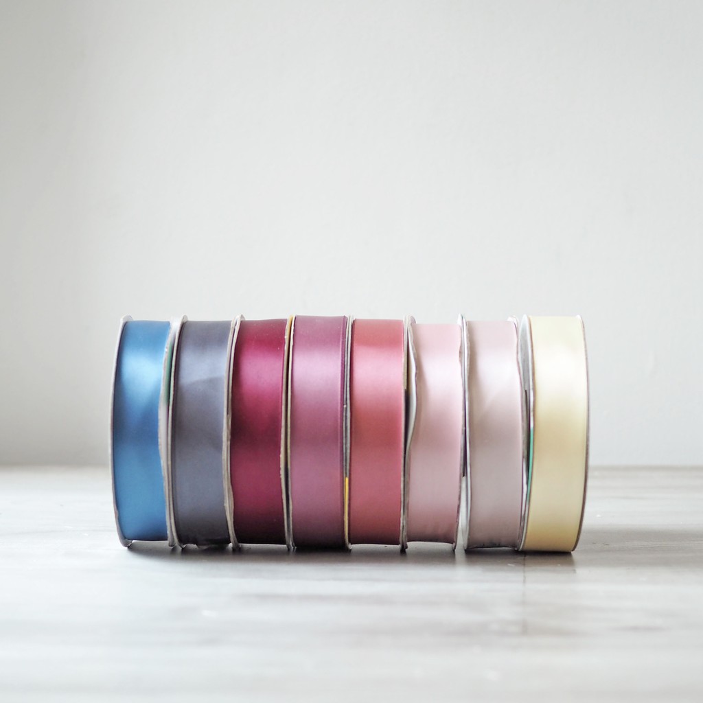 

Pita Satin Import 2.5 cm 5 Yard/ Gift Ribbon (A19010)