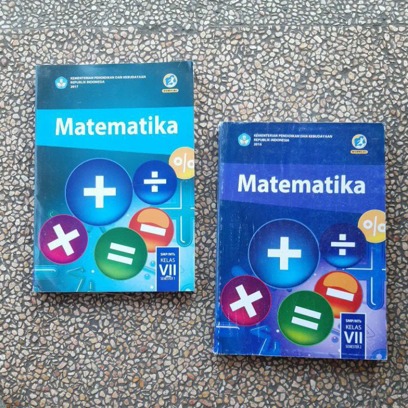 buku paket Matematika semester 1 semester 2 smp kls 7 revisi kurikulum 13