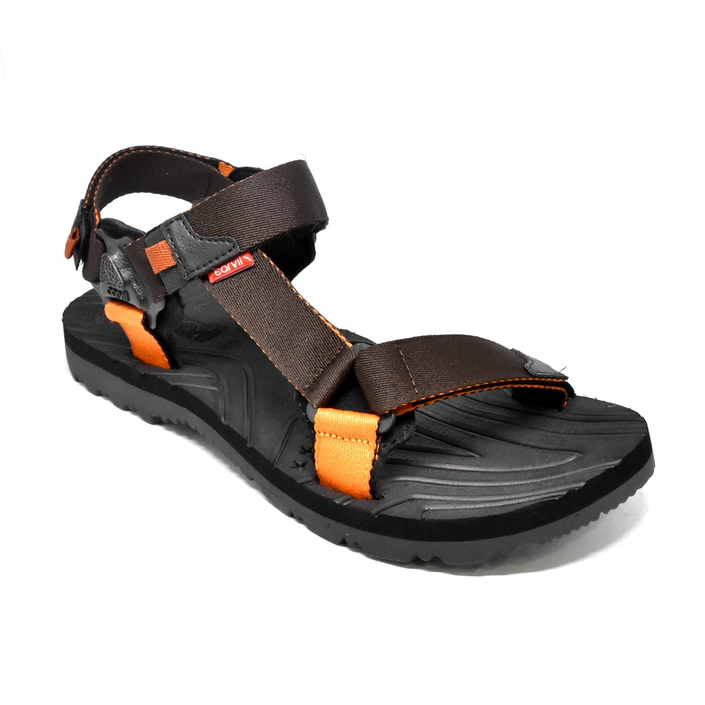  CARVIL  CRONOS GM BROWN SANDAL  GUNUNG MAN Shopee  Indonesia