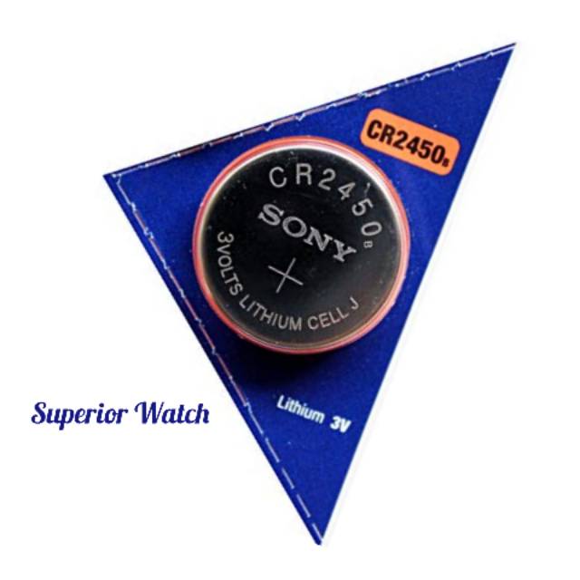 Baterai Sony CR2450 Original Batre 2450 Asli Sony 3v
