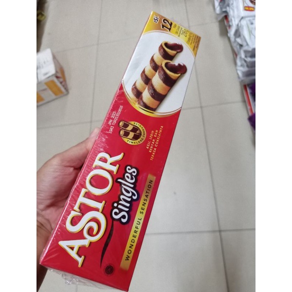 

ASTOR SINGLES HARGA 2 BOX/WAFER STIK COKLAT/MAKANAN RINGAN/CEMILAN