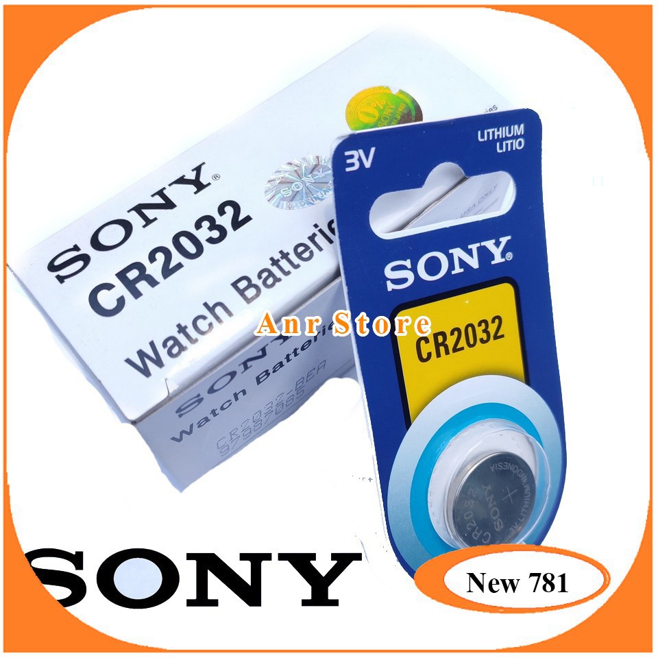 SONY CR2032 SONY 2032 ORIGINAL SINGEL PACK