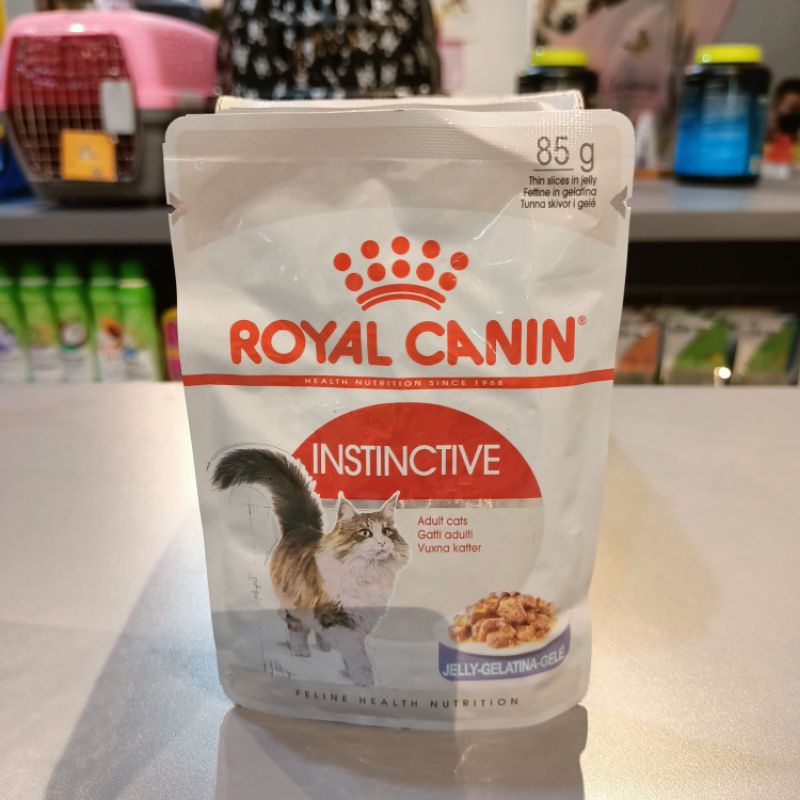 Royal Canin Pouch Instinctive Jelly-Gravy 85gr / Rc Makanan Kucing Basah dewasa