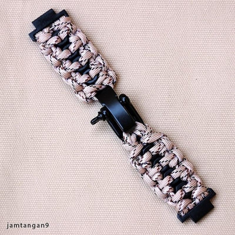 Tali Jam Paracord Gshock Riseman G-9200 Camo Hexnut